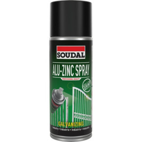 SOUDAL ALU ZINC SPRAY SHINY - 400ml
